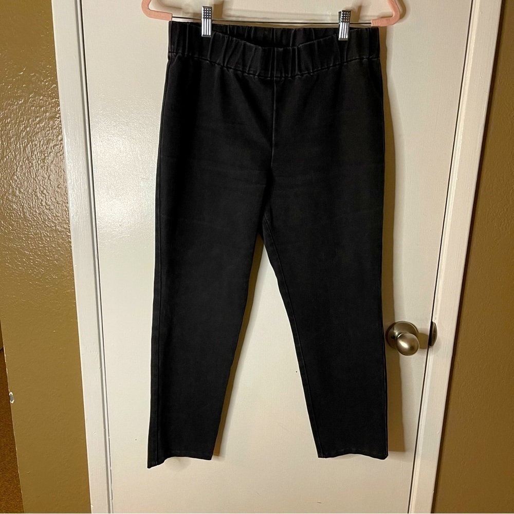 Soft Surroundings - Pull on Pant / Women / Size Petite Medium - black